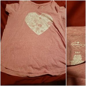 St. Johns Bay keyhole Workout tee